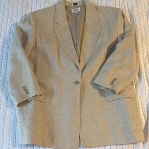 Talbots Beige Blazer
